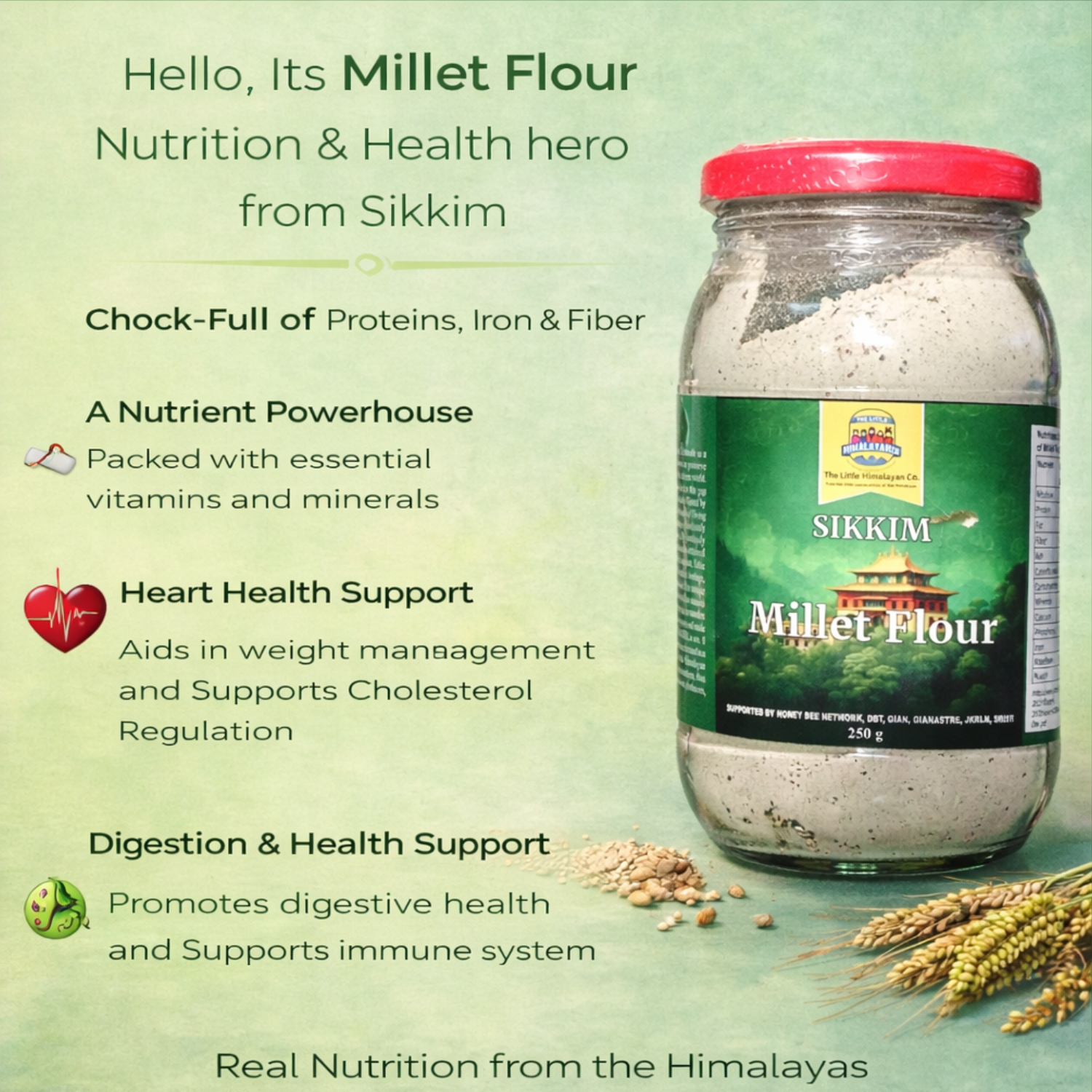 millet flour millet flour